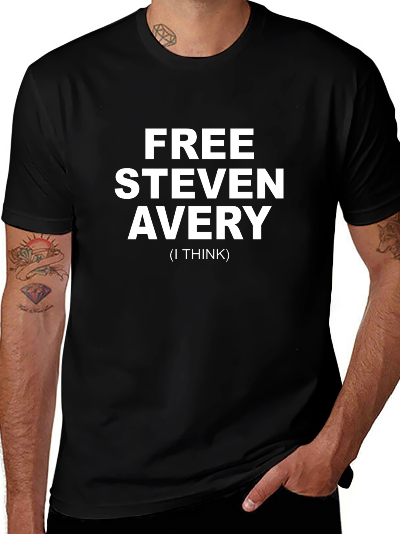 Camiseta Free Steven Avery - Humor y Estilo Casual