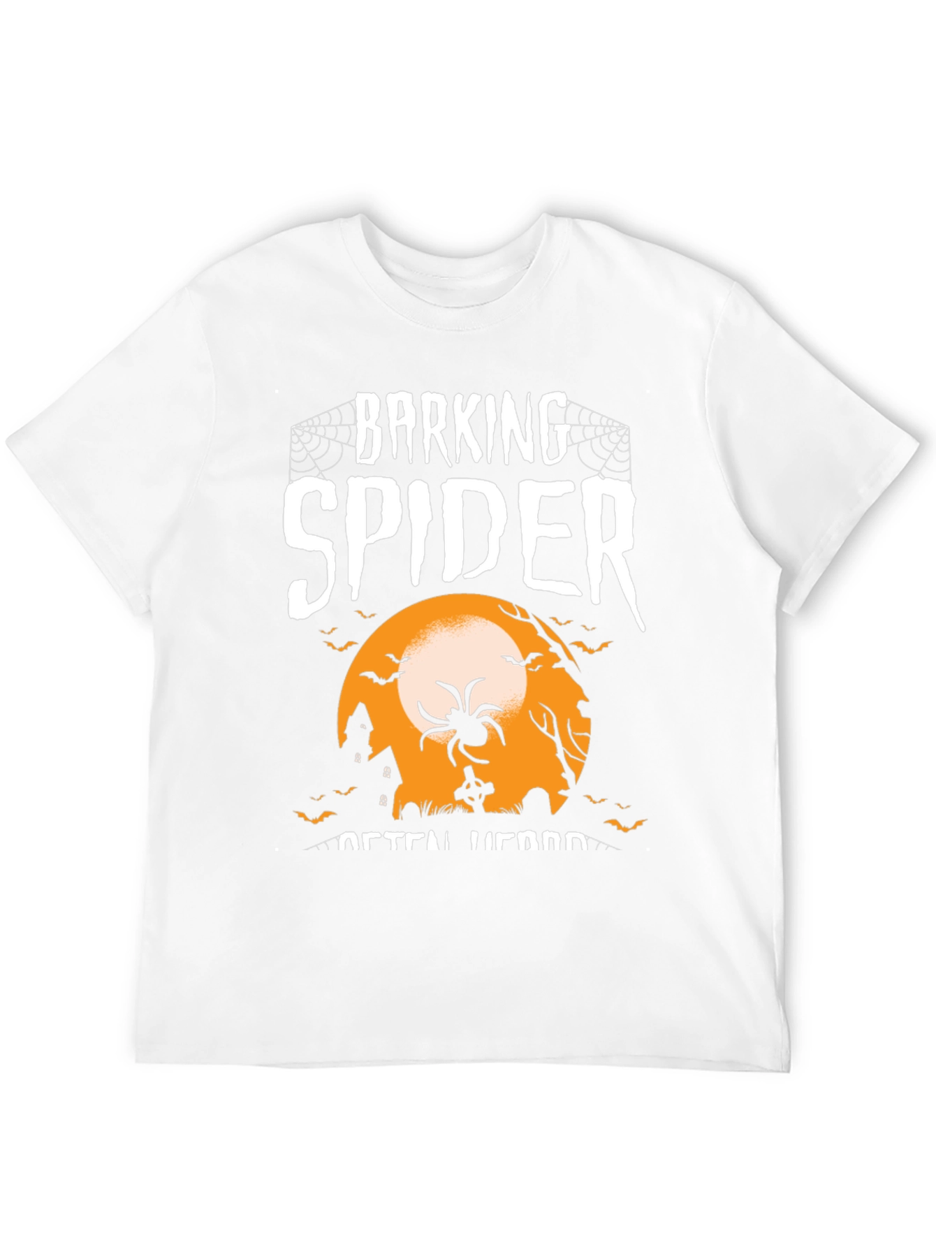 Camiseta Halloween Araña Ladrando