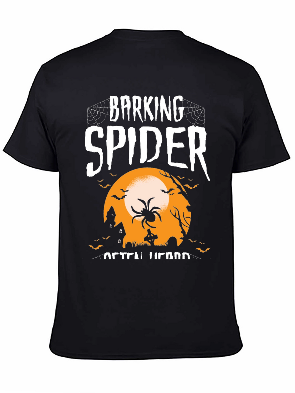 Camiseta Halloween Araña Ladrando