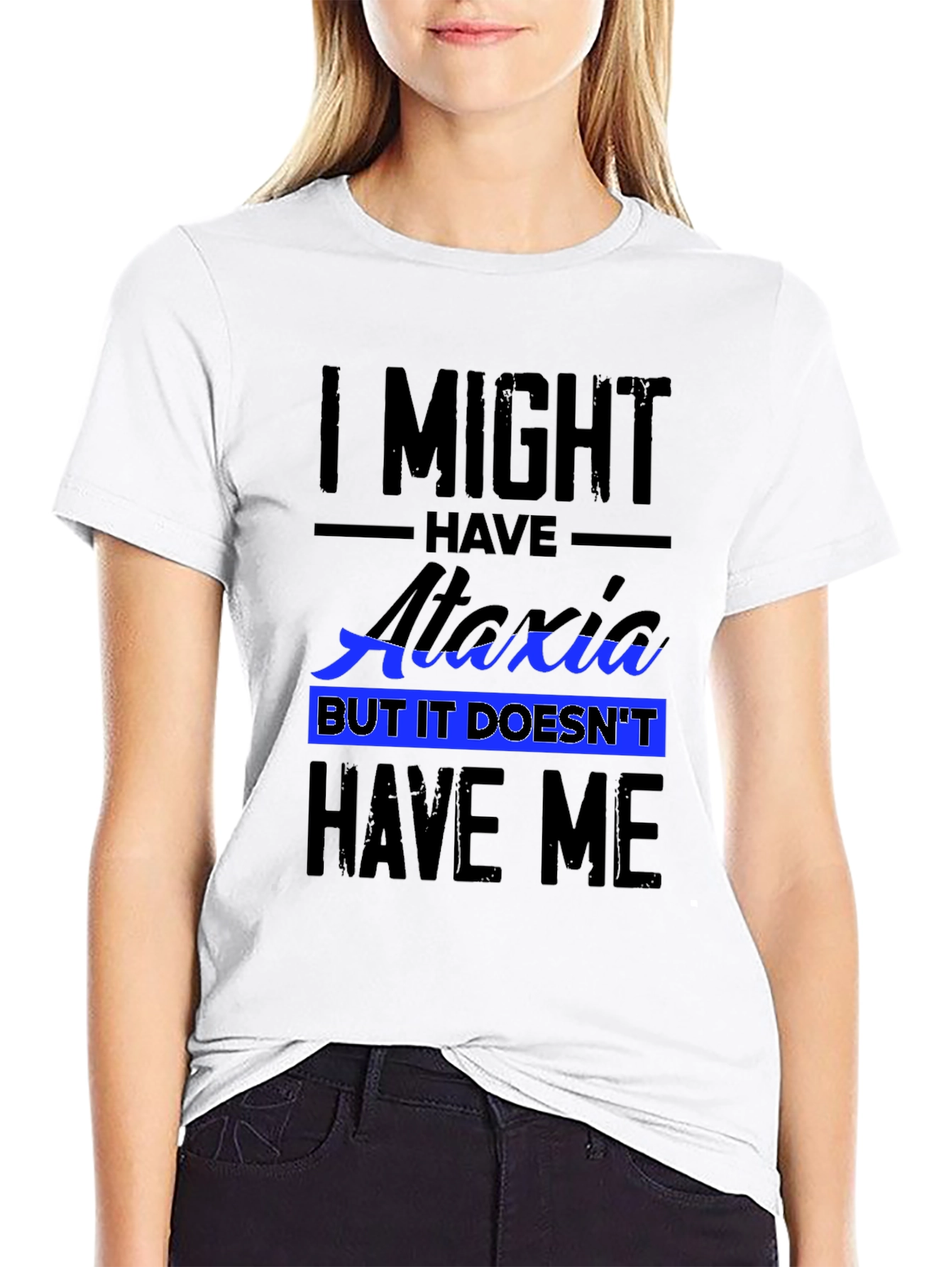 Camiseta Ataxia: Fuerza y Determinación