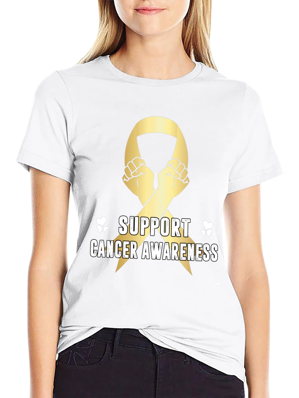Camiseta Apoyo Concientización Cáncer