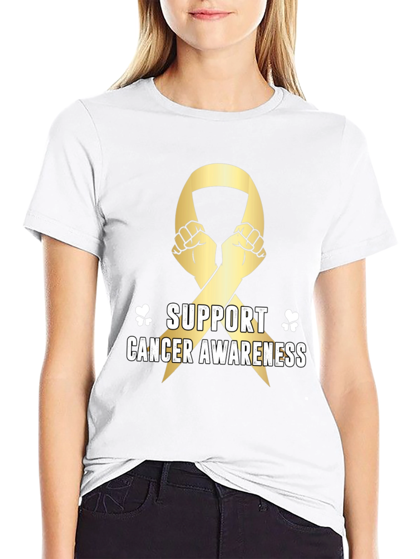 Camiseta Apoyo Concientización Cáncer