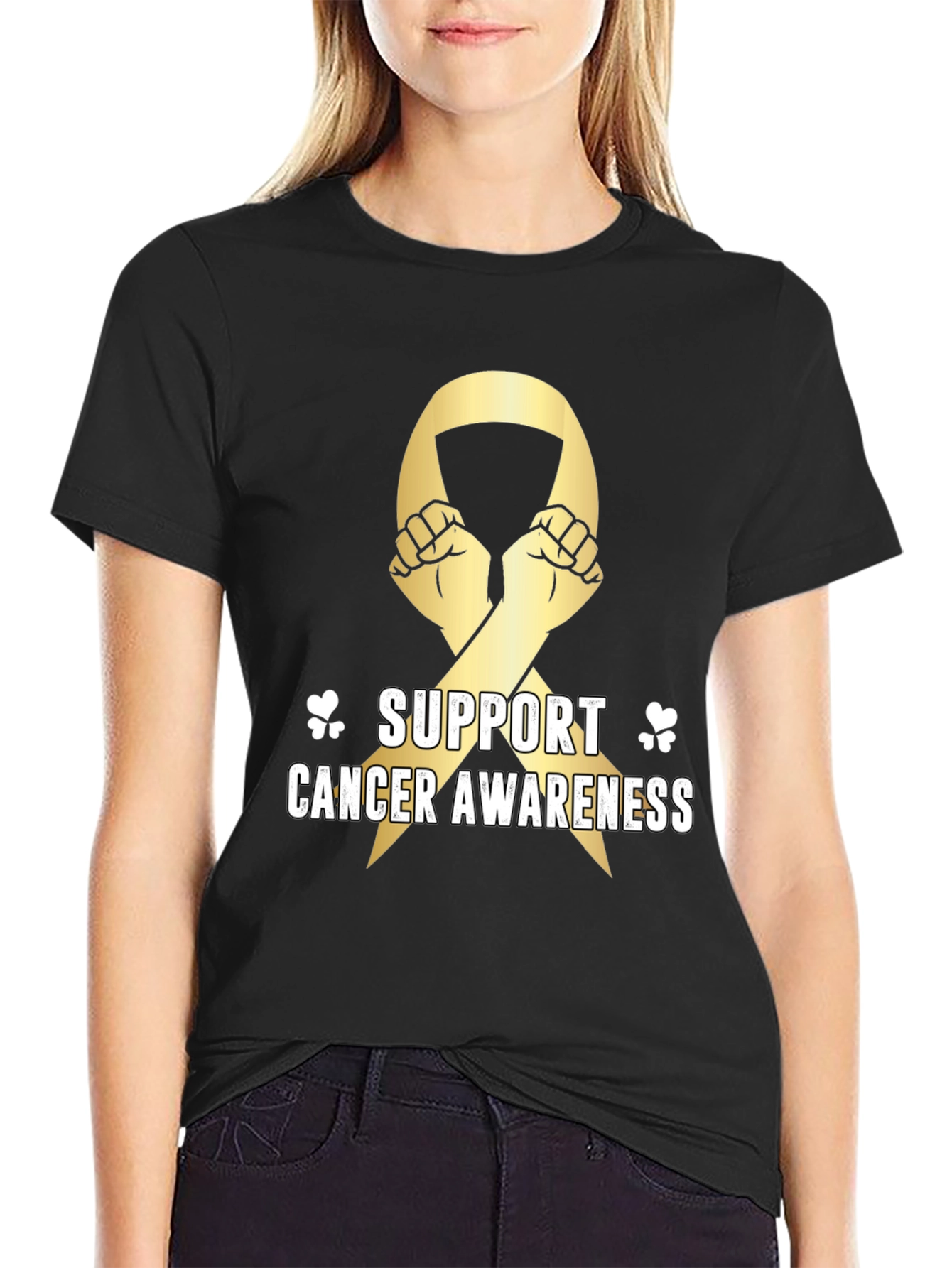 Camiseta Apoyo Concientización Cáncer