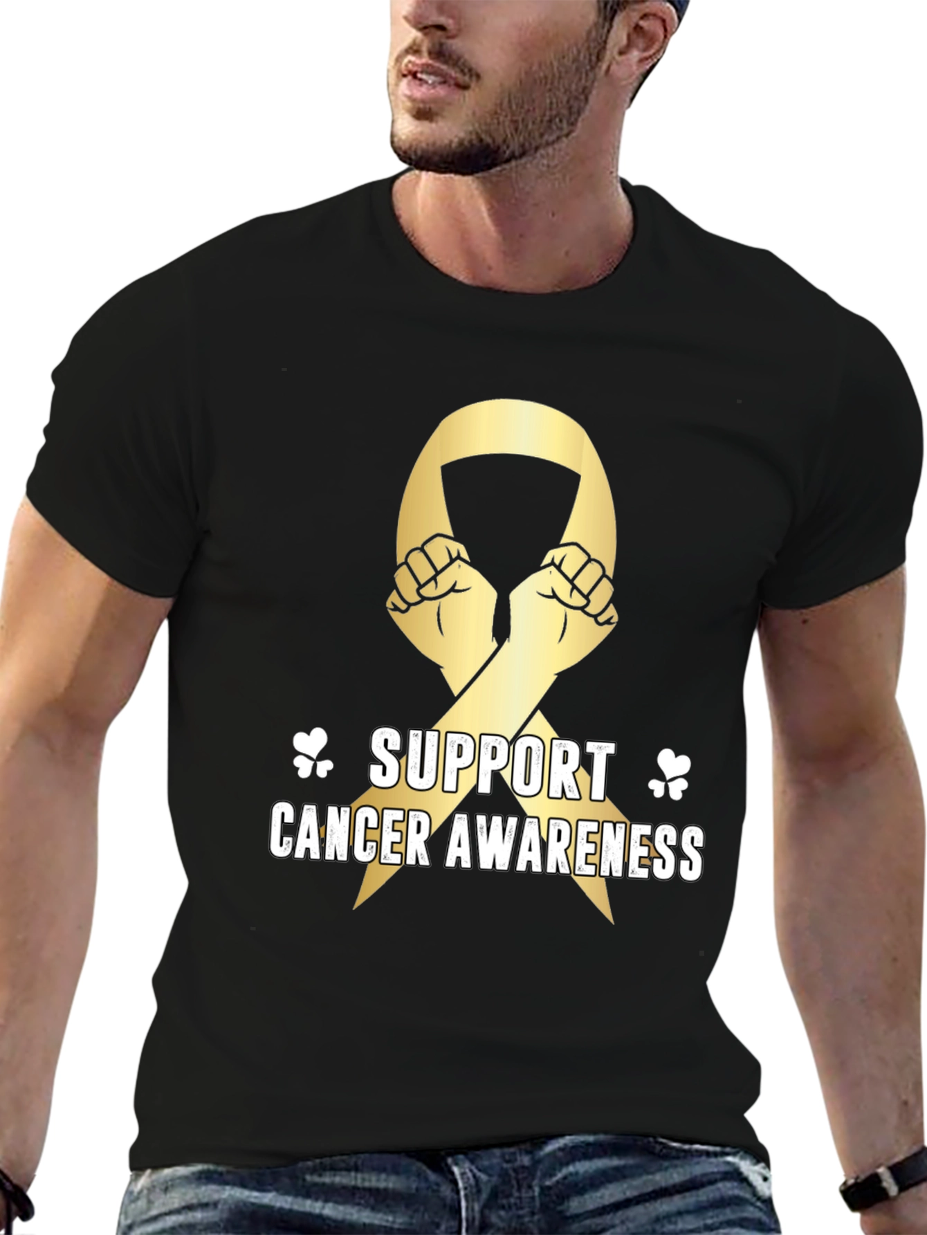 Camiseta Apoyo Concientización Cáncer