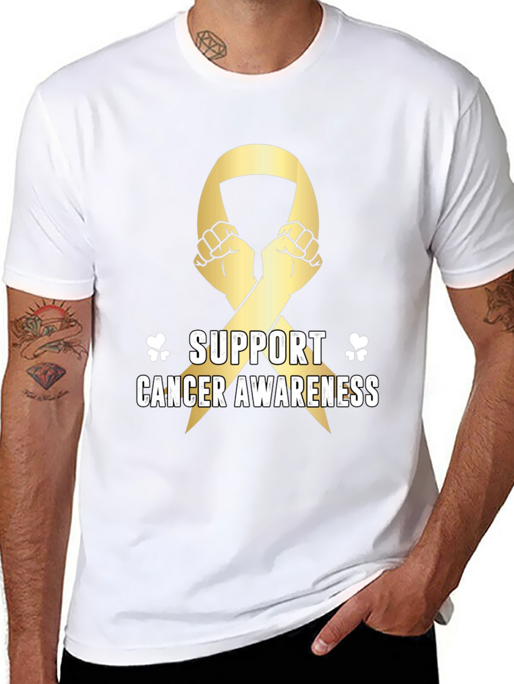 Camiseta Apoyo Concientización Cáncer