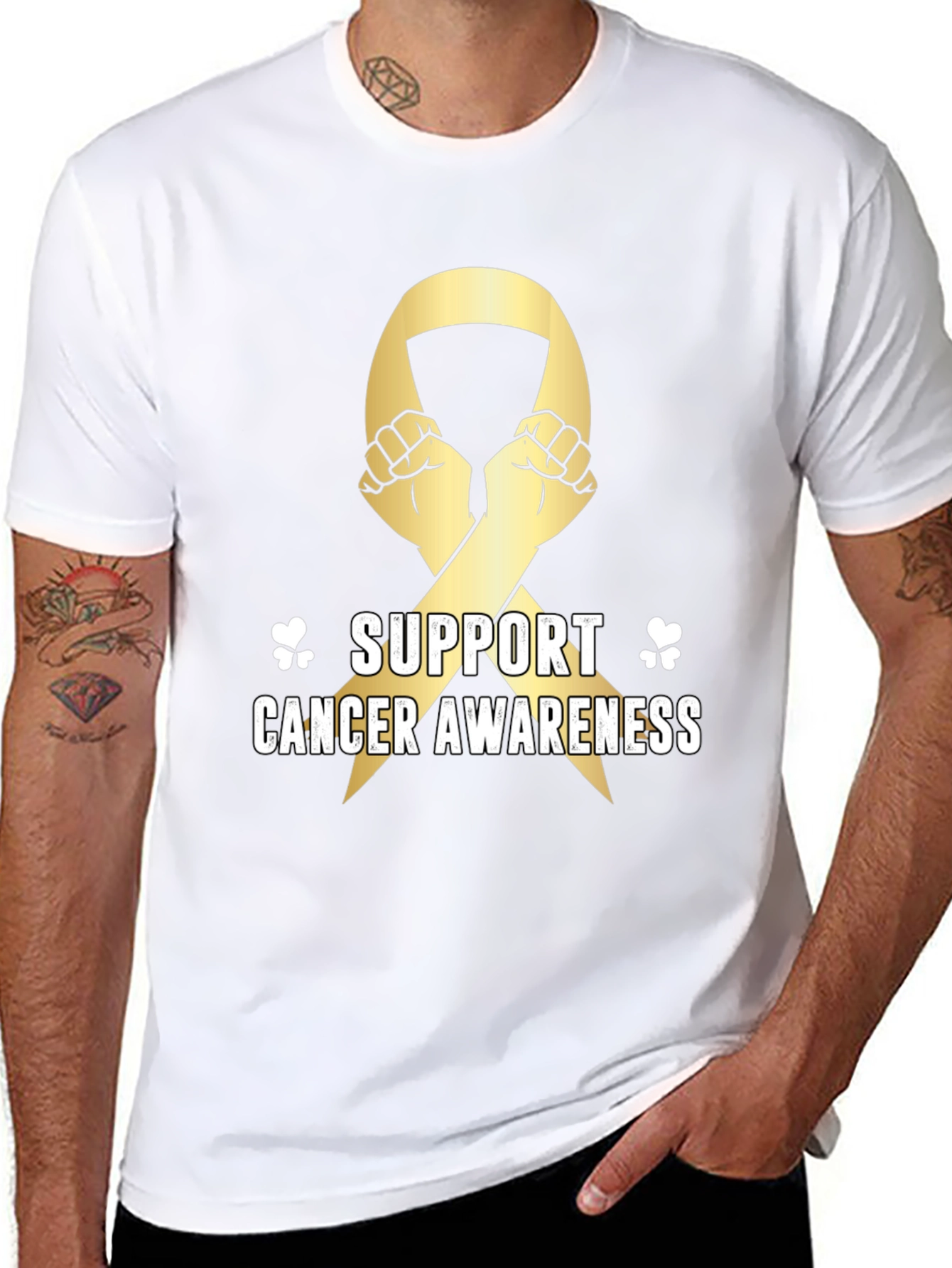 Camiseta Apoyo Concientización Cáncer