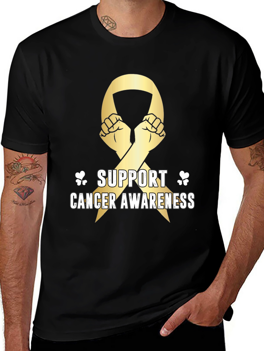 Camiseta Apoyo Concientización Cáncer