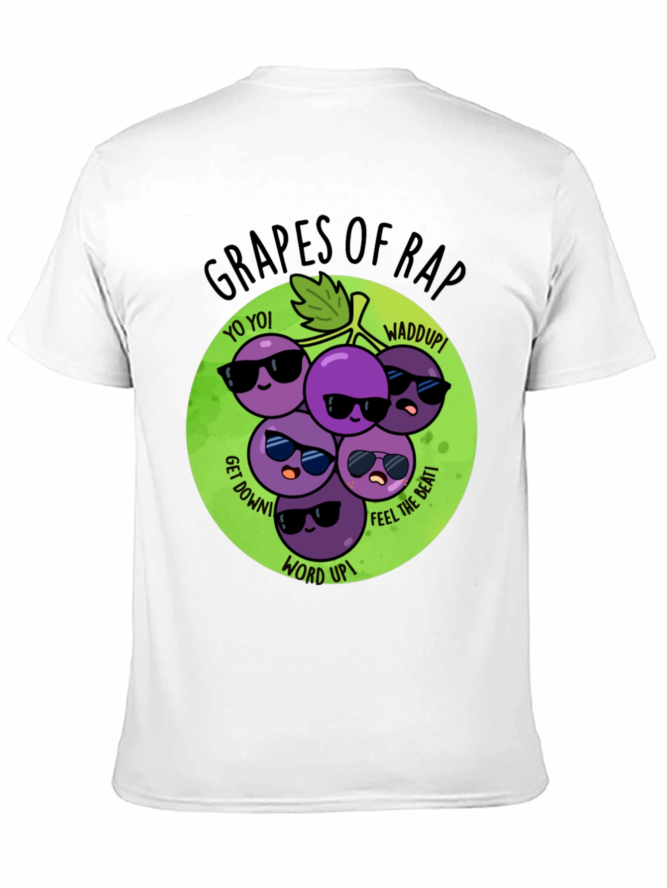 Camiseta Grapes of Rap - Estilo Urbano
