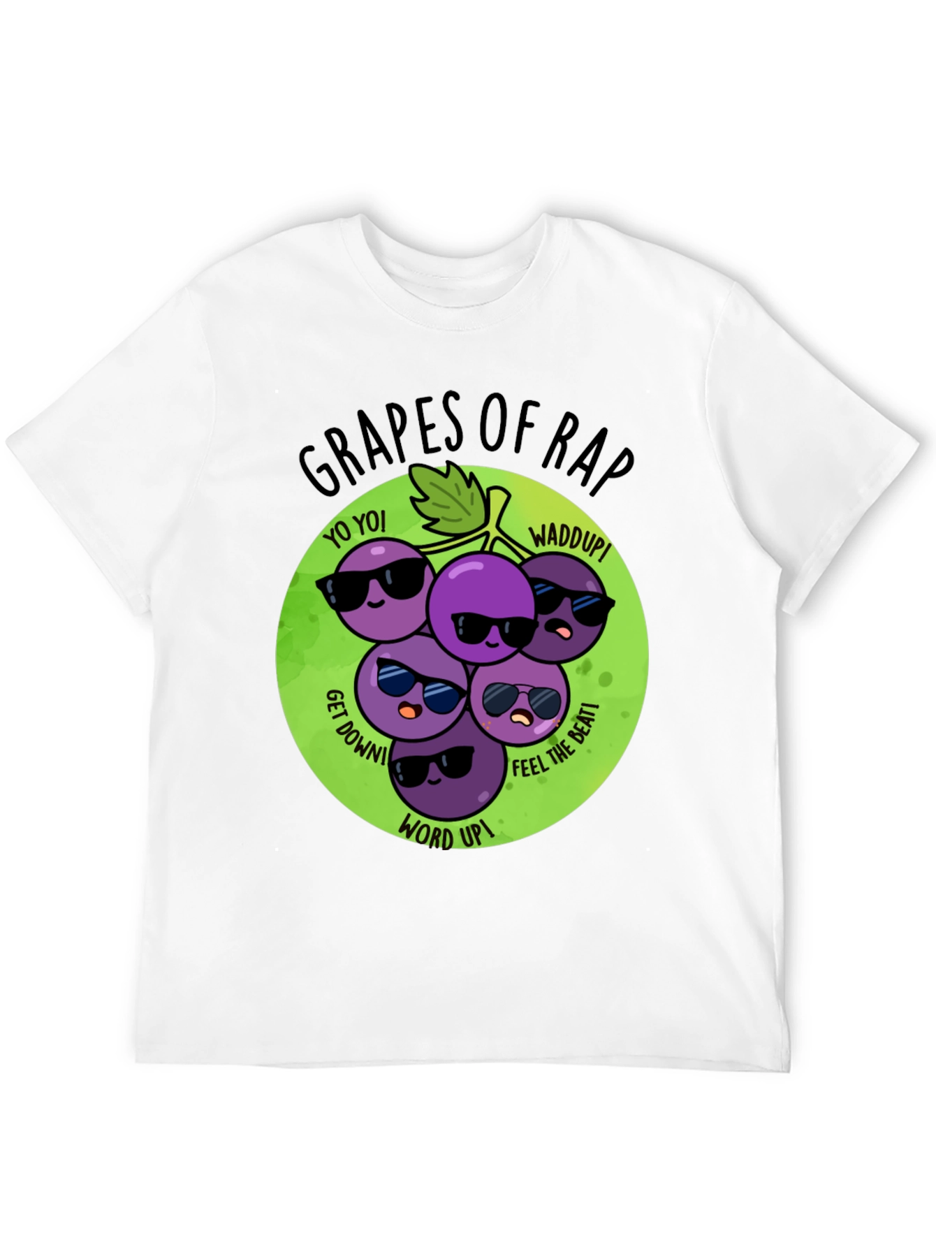Camiseta Grapes of Rap - Estilo Urbano