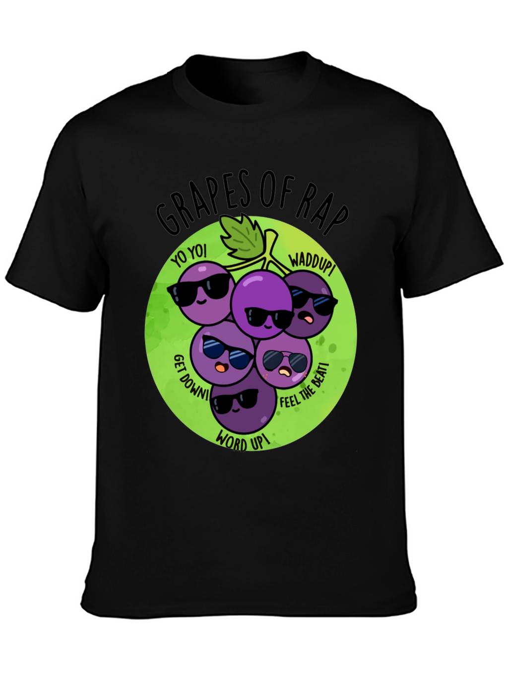 Camiseta Grapes of Rap - Estilo Urbano