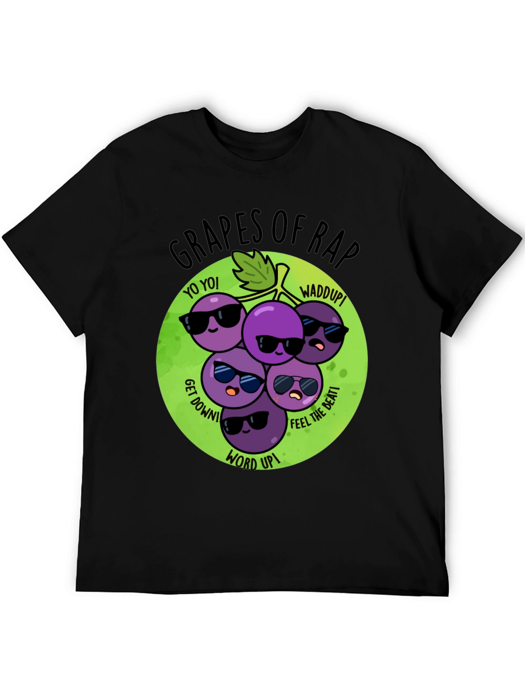 Camiseta Grapes of Rap - Estilo Urbano