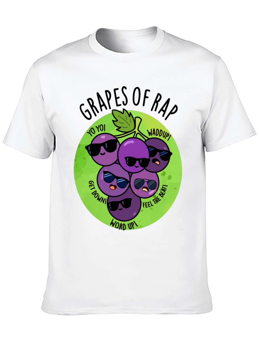Camiseta Grapes of Rap - Estilo Urbano
