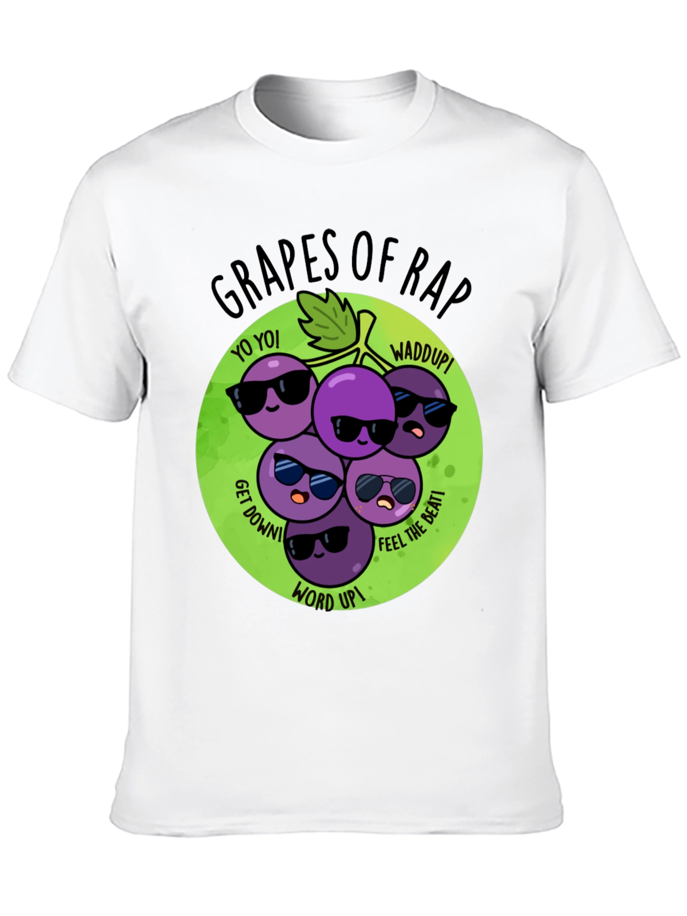 Camiseta Grapes of Rap - Estilo Urbano