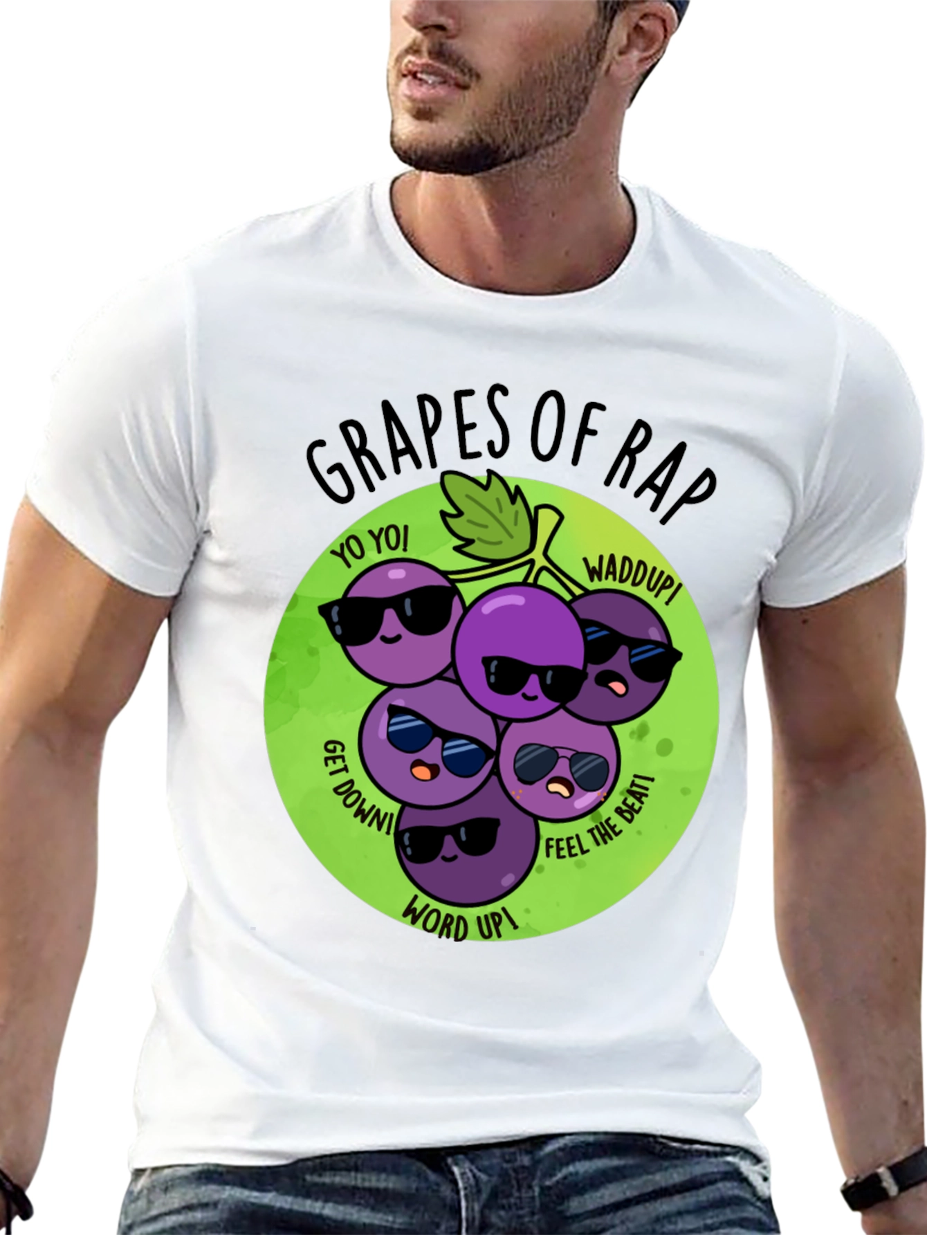 Camiseta Grapes of Rap - Estilo Urbano