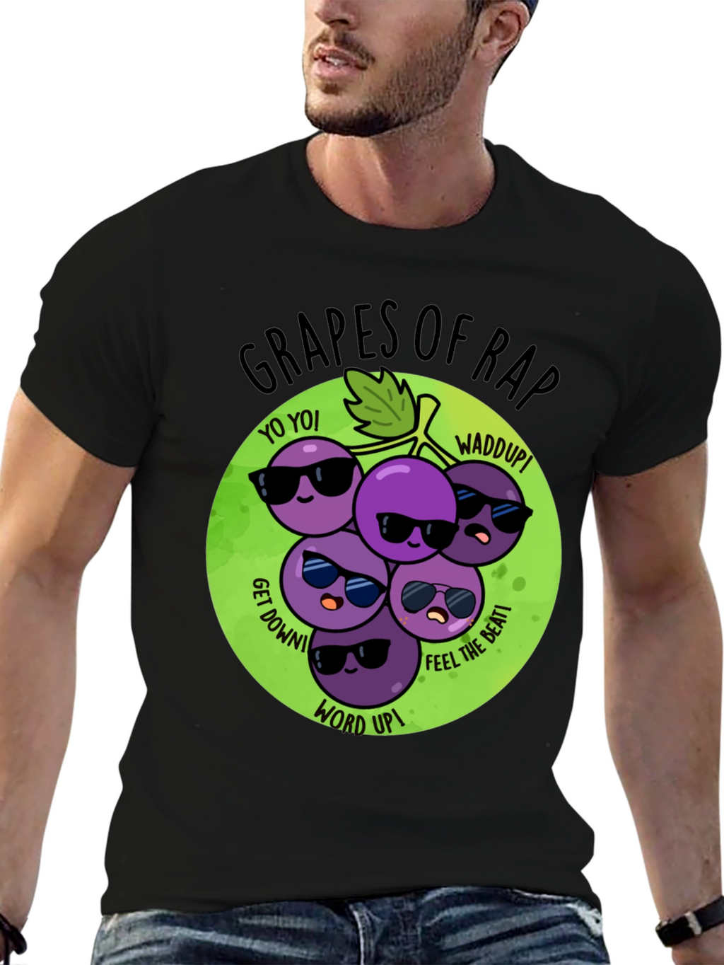 Camiseta Grapes of Rap - Estilo Urbano