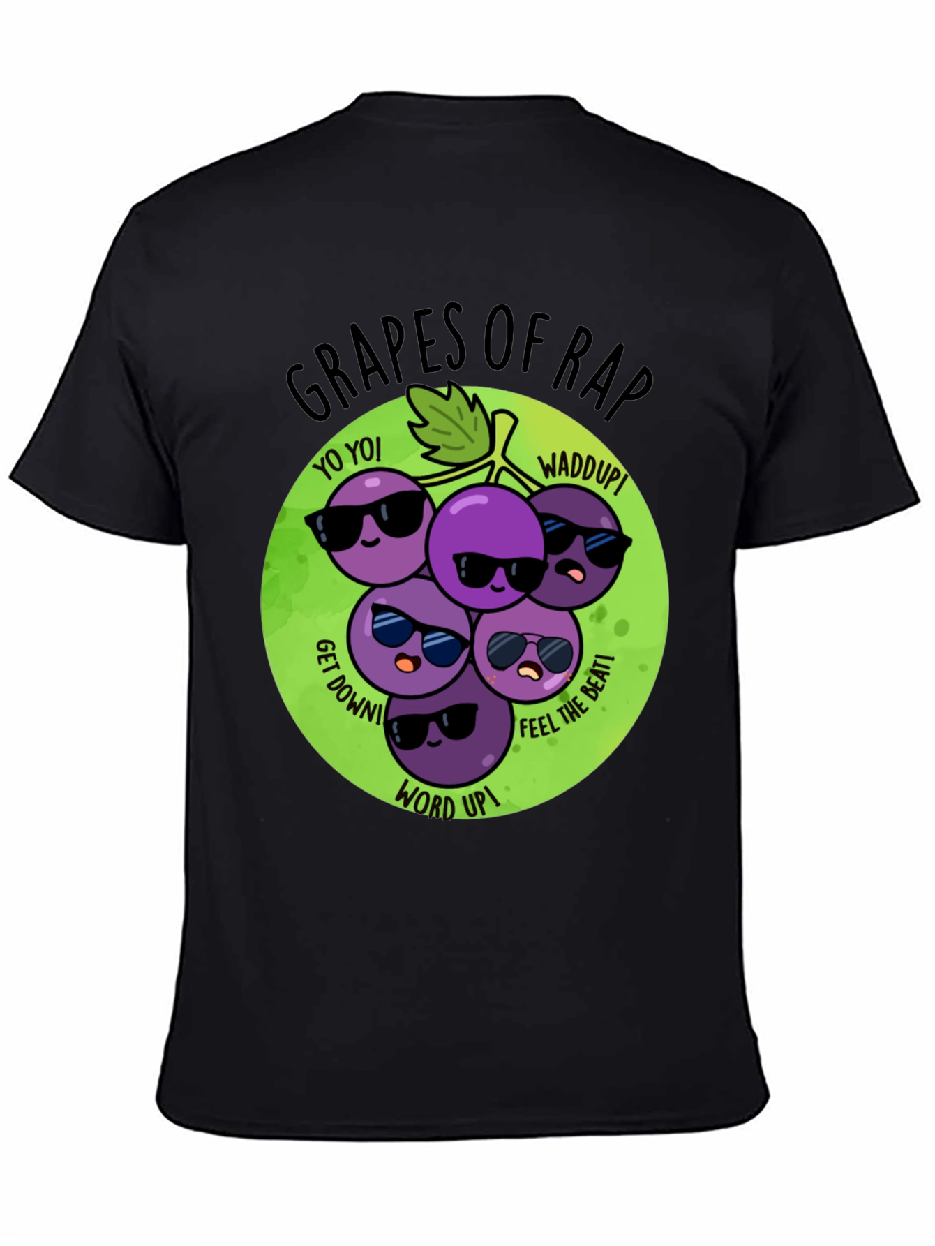 Camiseta Grapes of Rap - Estilo Urbano