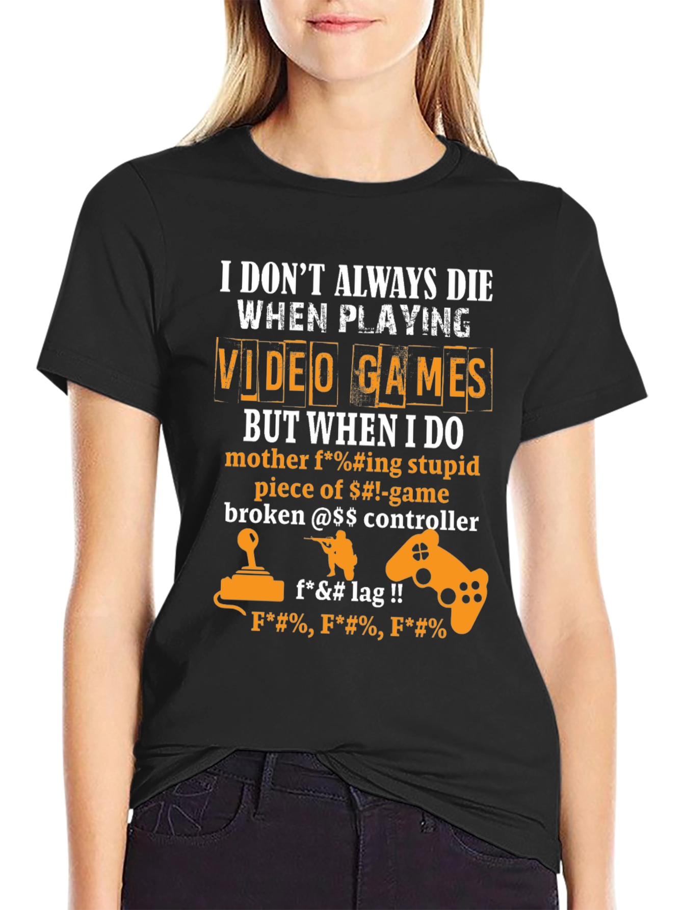 Camiseta Gamer: I Dont Always Die - Humor y Estilo