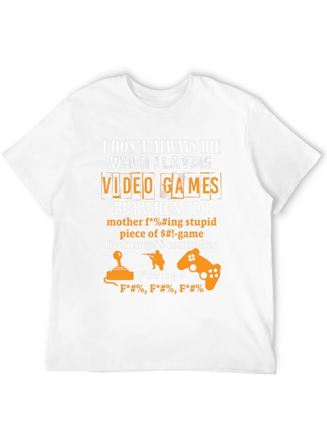 Camiseta Gamer: I Dont Always Die - Humor y Estilo