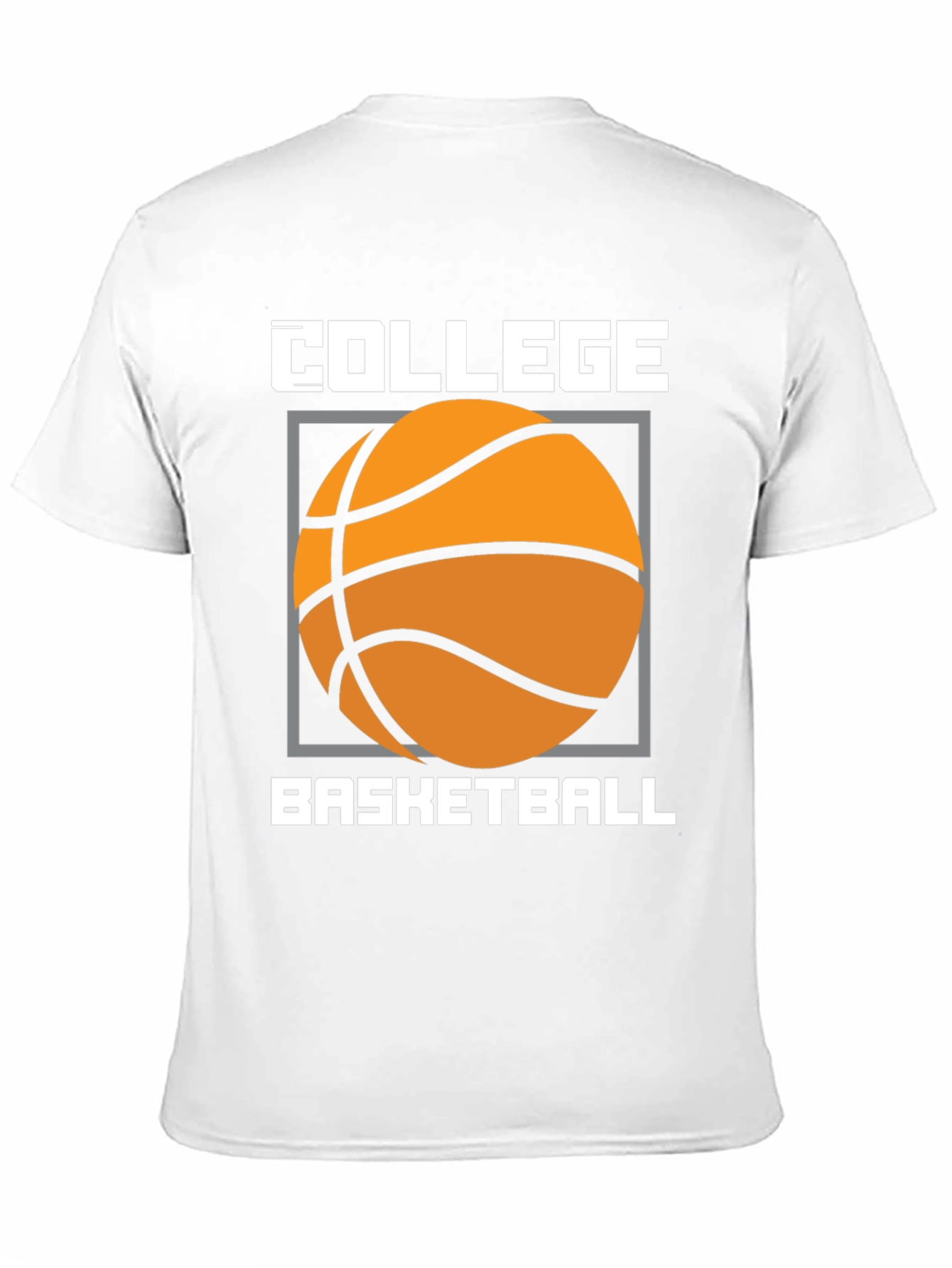 Camiseta Baloncesto Universitario Diseño Gráfico Negro