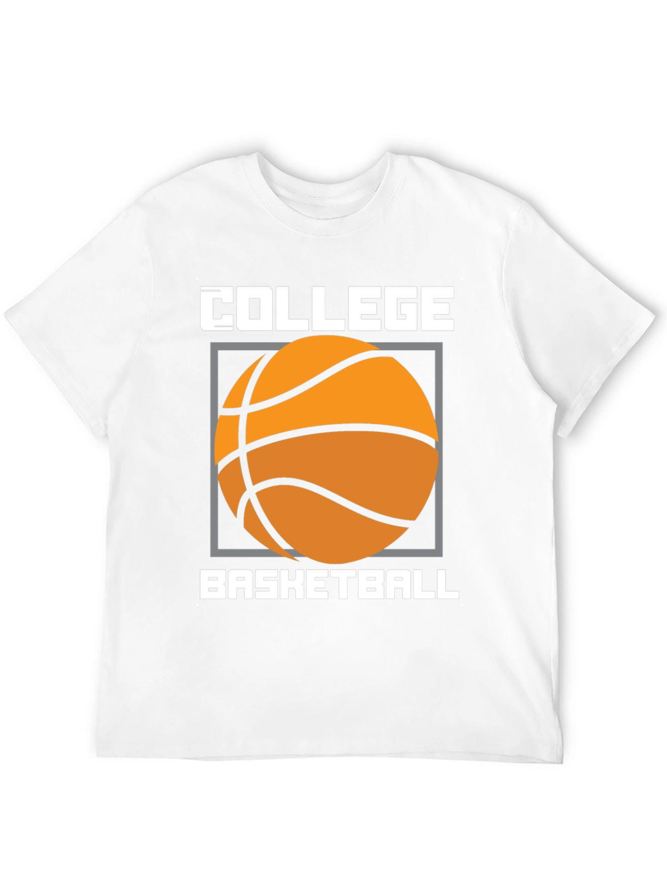 Camiseta Baloncesto Universitario Diseño Gráfico Negro