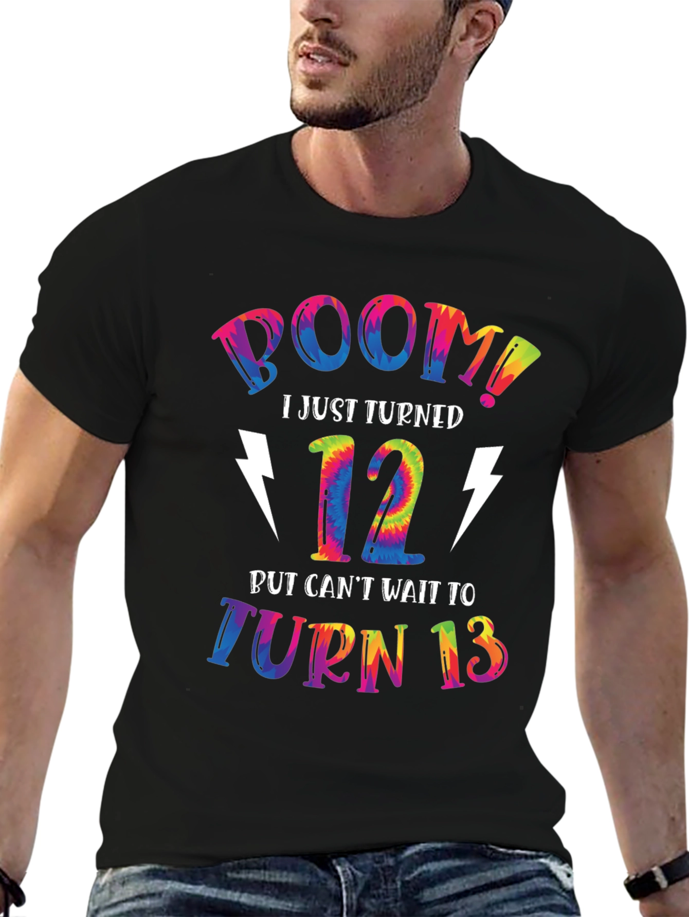 Camiseta BOOM! Cumplí 12 y quiero tener 13
