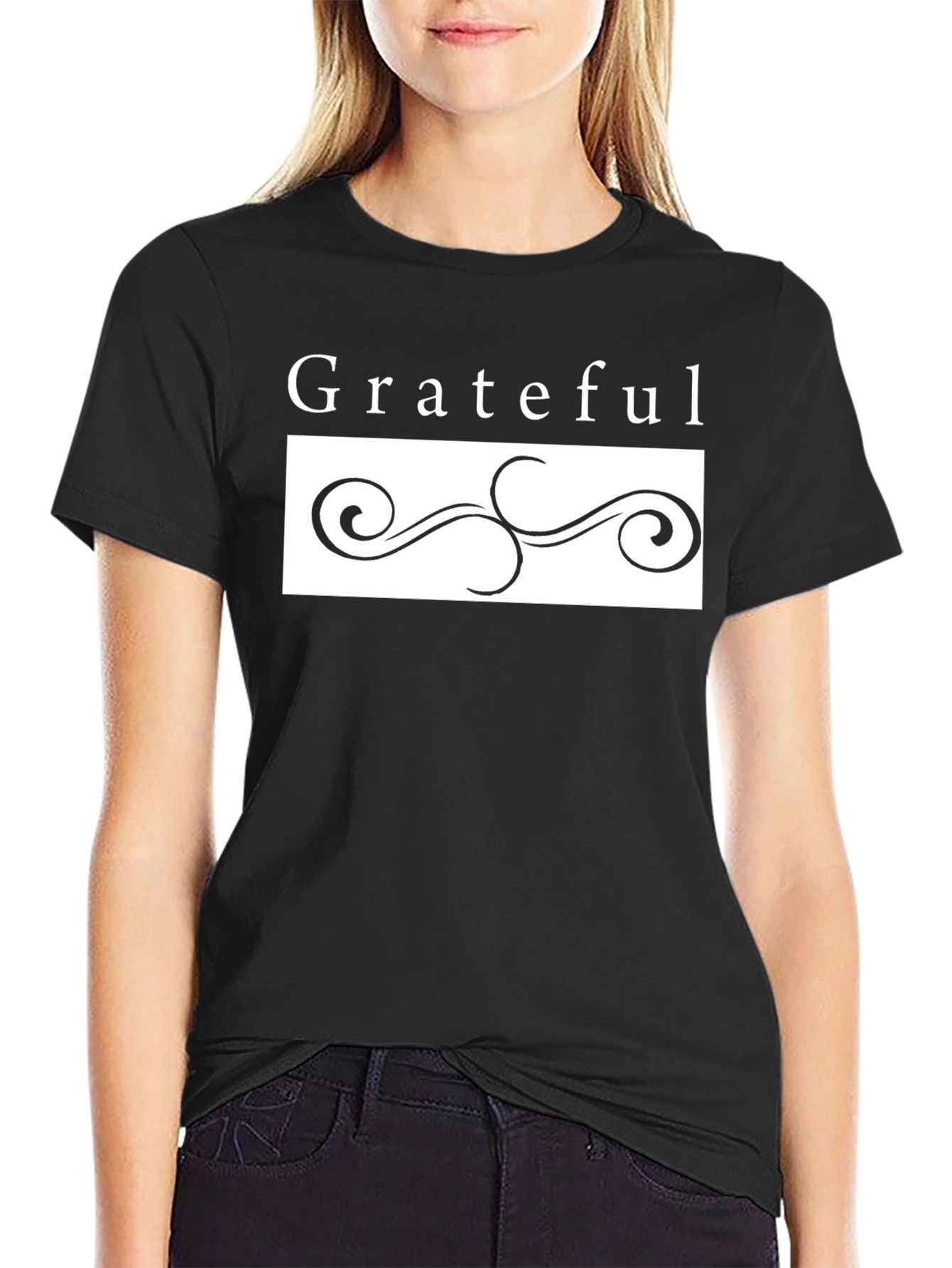 Camiseta Grateful Elegante para Hombre