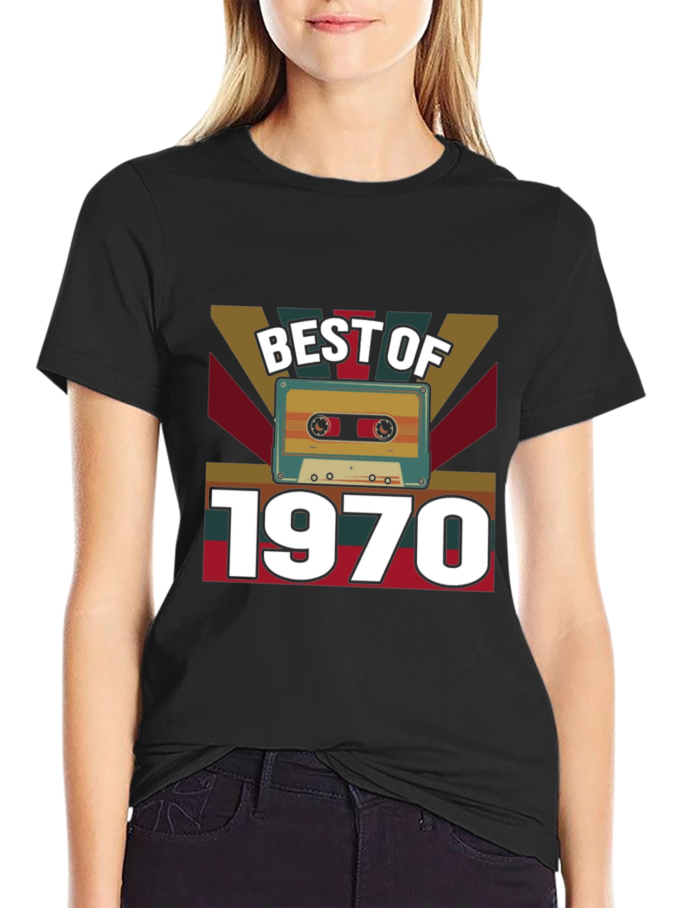 Camiseta Best of 1970 Retro Vintage
