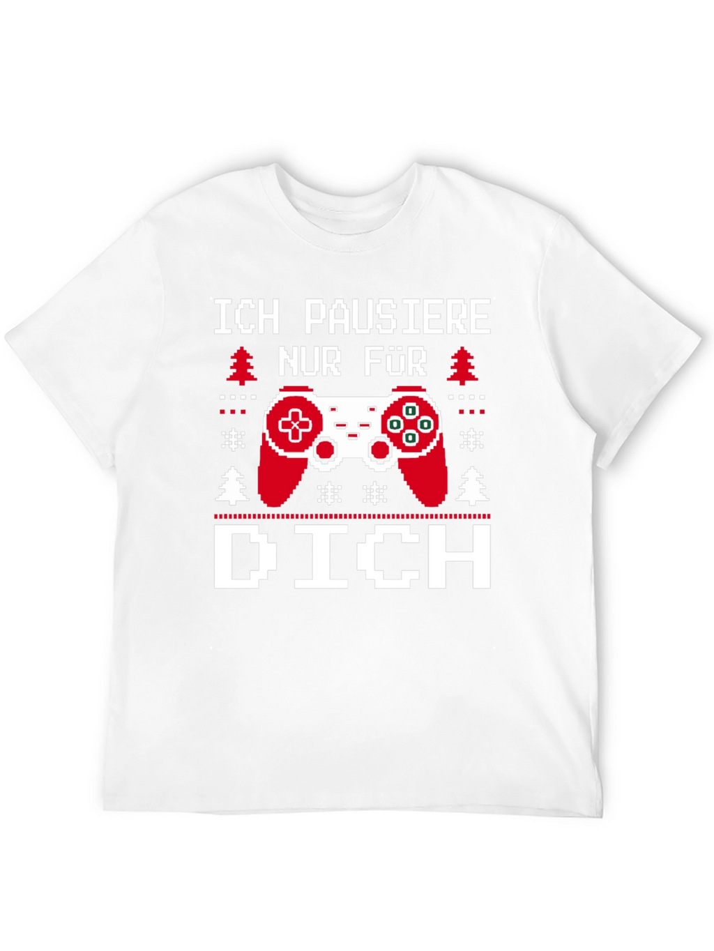 Camiseta Gamer: Ich Pausiere Nur Für Dich
