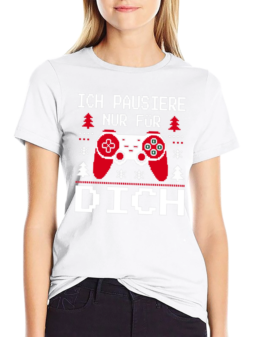 Camiseta Gamer: Ich Pausiere Nur Für Dich