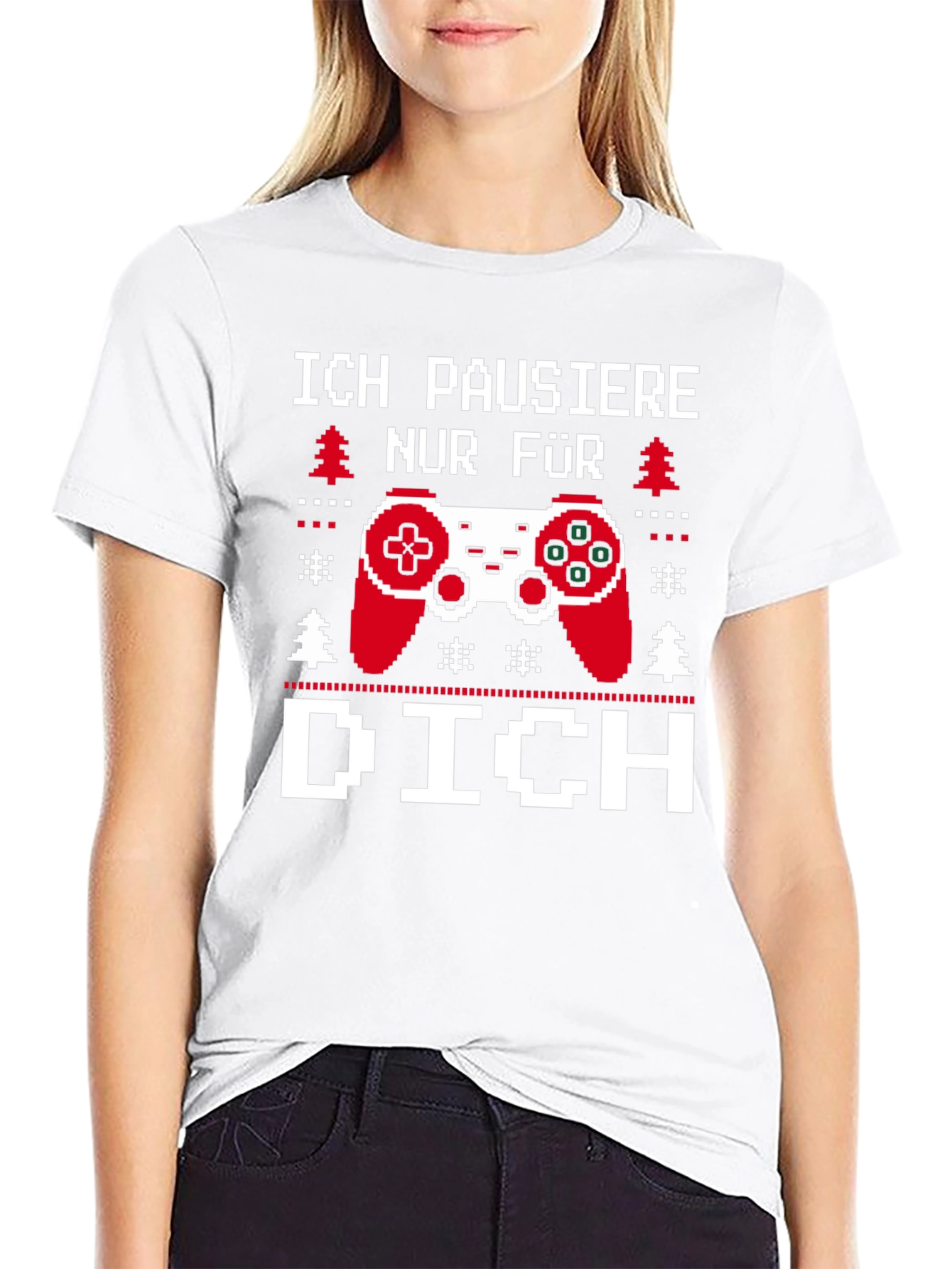 Camiseta Gamer: Ich Pausiere Nur Für Dich