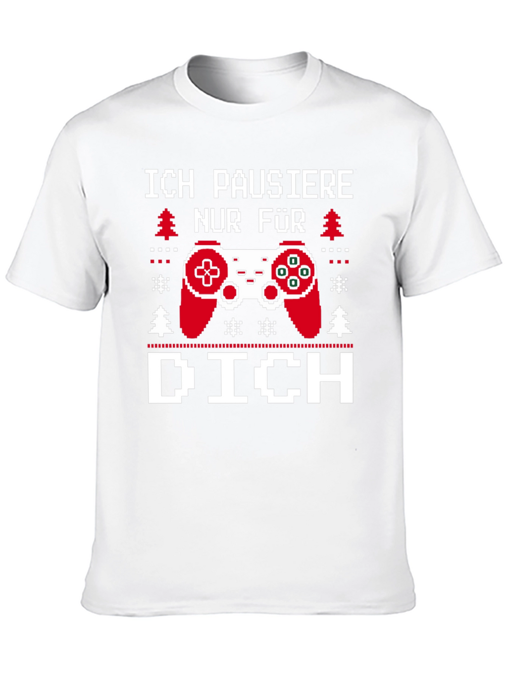 Camiseta Gamer: Ich Pausiere Nur Für Dich