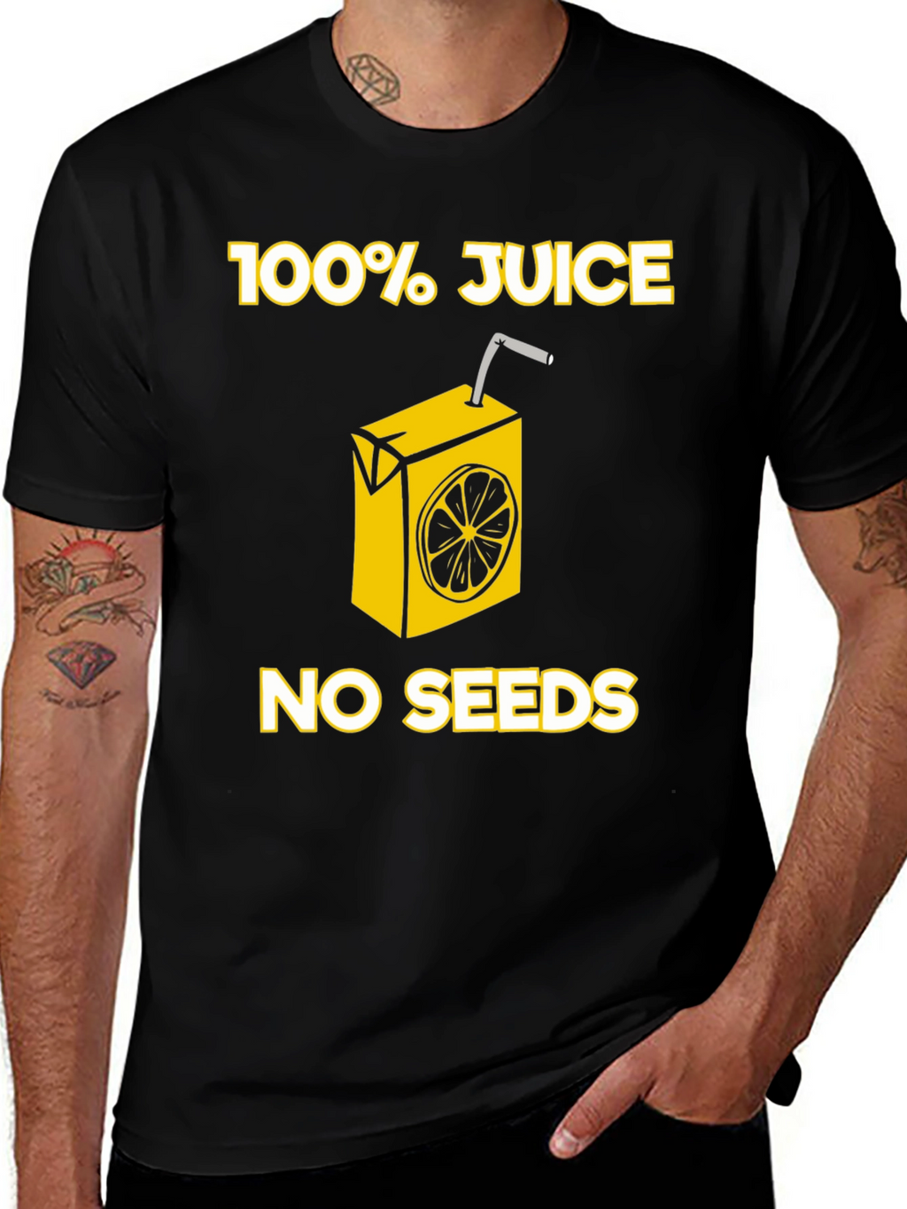 Camiseta 100% Jugo - Sin Semillas