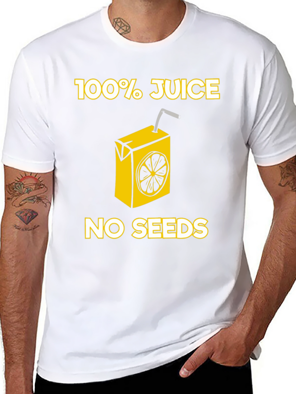 Camiseta 100% Jugo - Sin Semillas
