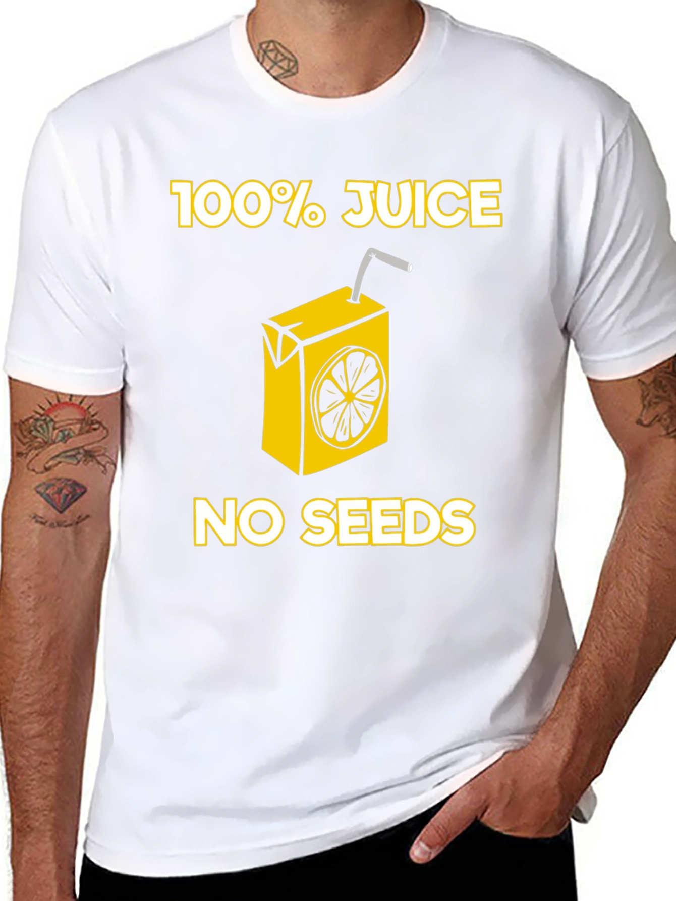 Camiseta 100% Jugo - Sin Semillas