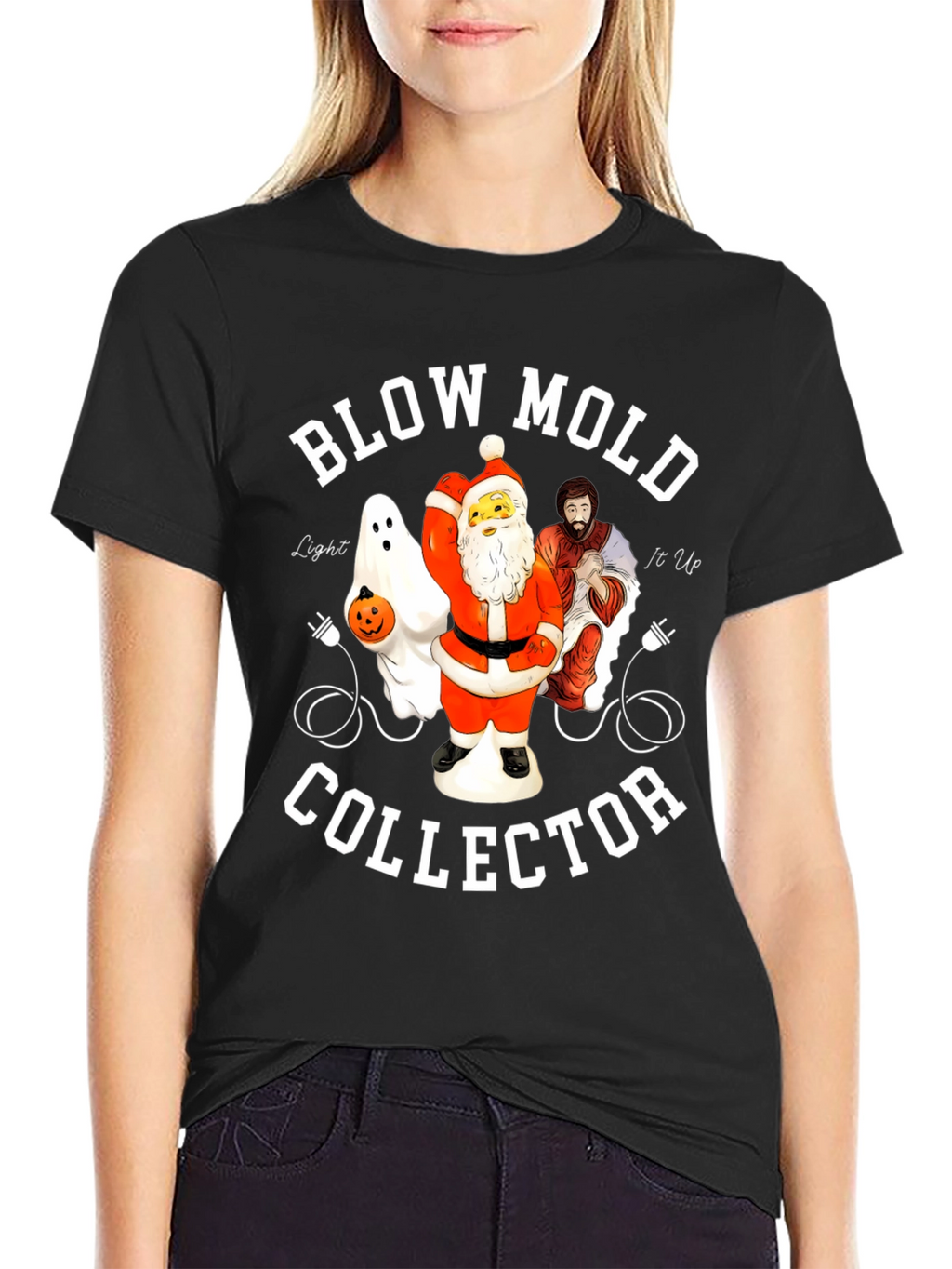 Camiseta Coleccionista de Moldes de Soplado Navideños