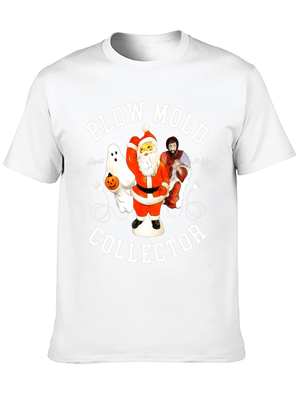 Camiseta Coleccionista de Moldes de Soplado Navideños