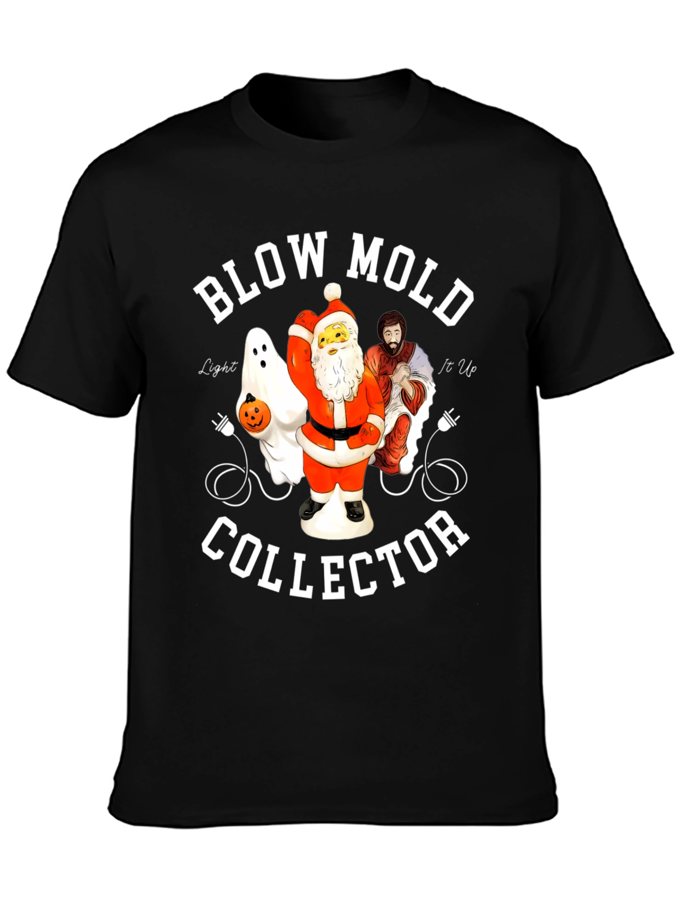 Camiseta Coleccionista de Moldes de Soplado Navideños