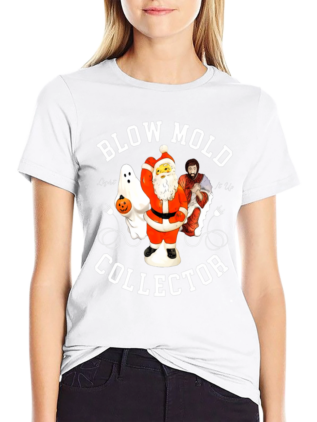 Camiseta Coleccionista de Moldes de Soplado Navideños