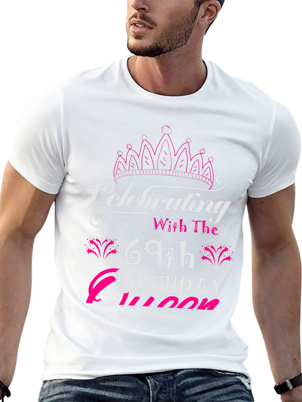 Camiseta Cumpleaños 69 Reina