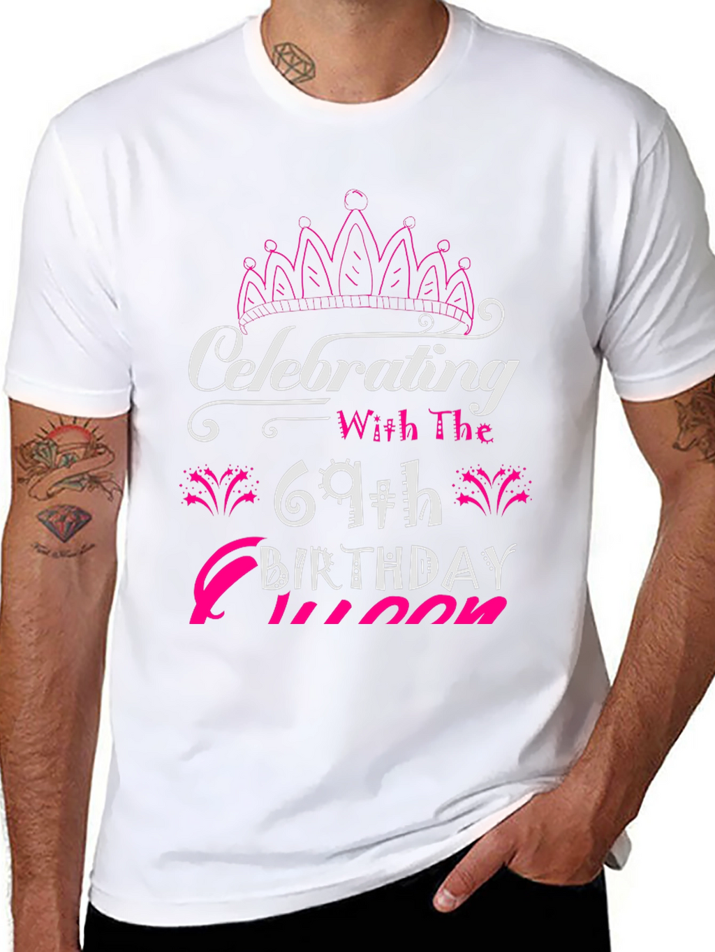 Camiseta Cumpleaños 69 Reina