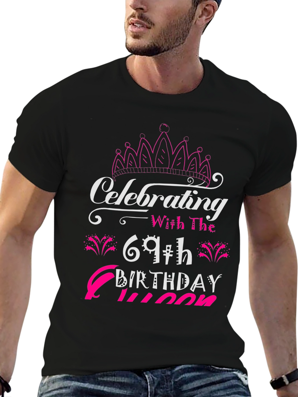 Camiseta Cumpleaños 69 Reina