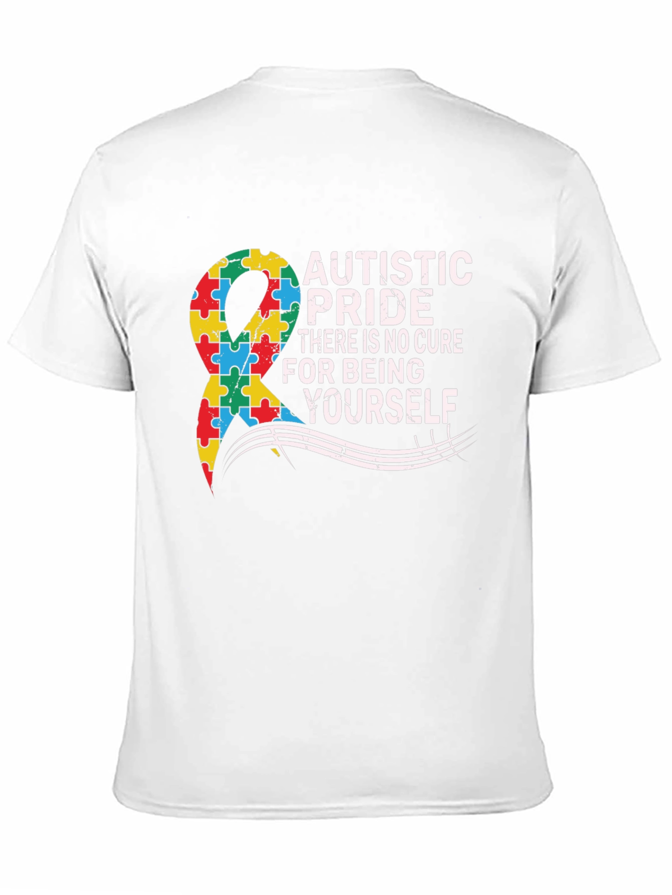 Camiseta Autistic Pride: No hay cura para ser tú mismo