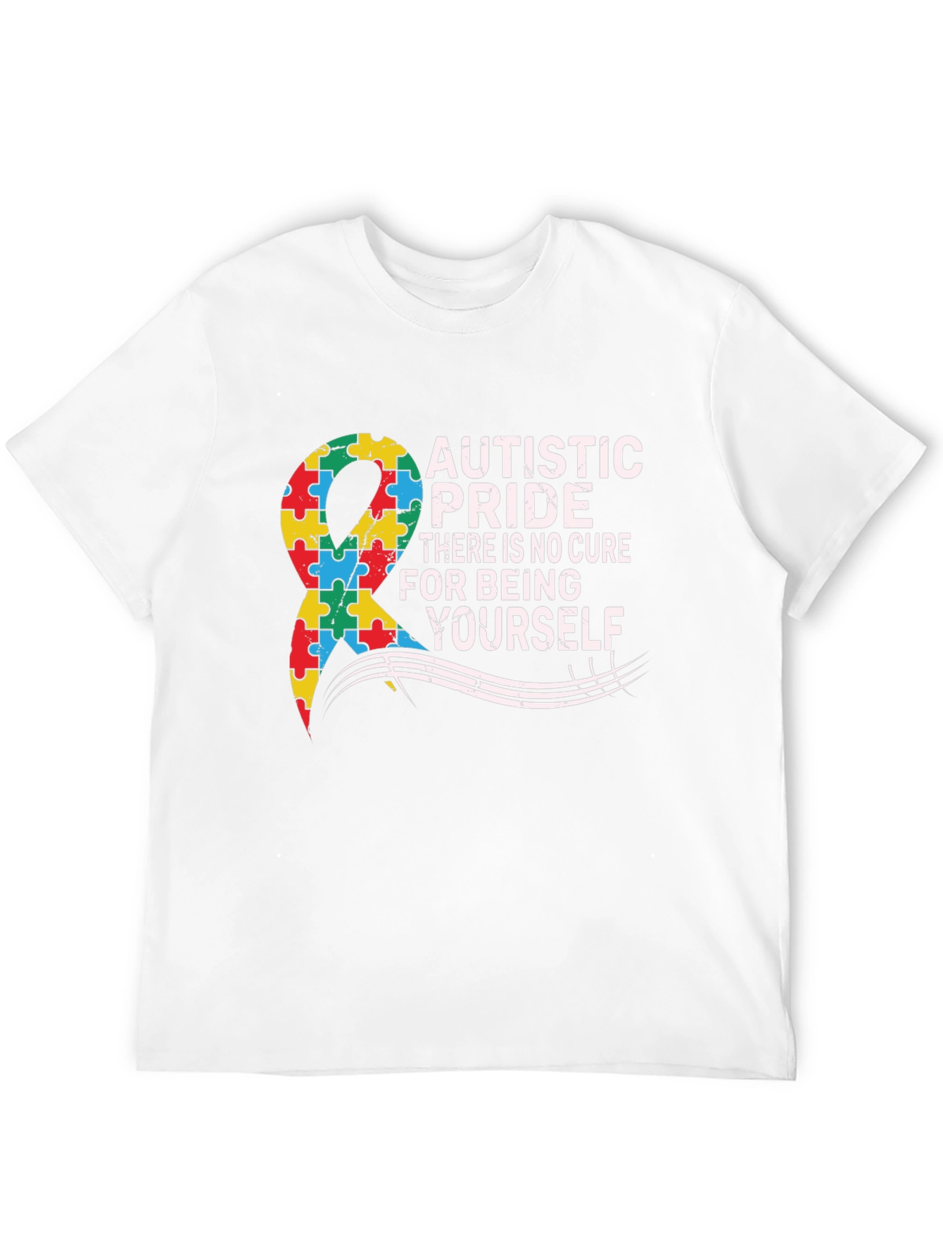 Camiseta Autistic Pride: No hay cura para ser tú mismo