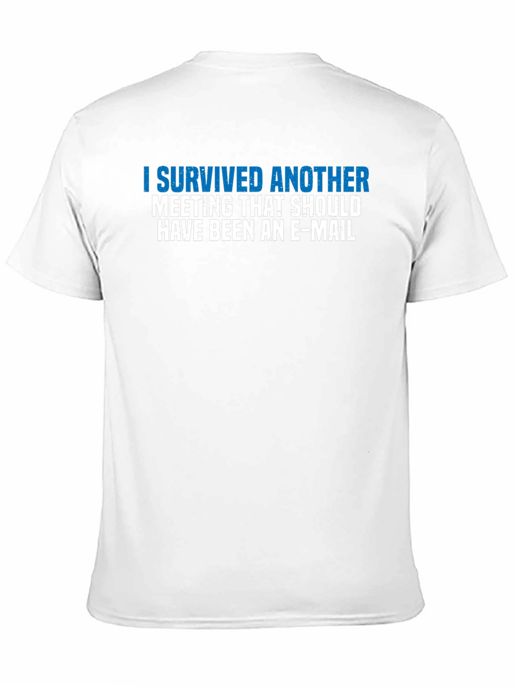 Camiseta Graciosa: ¡Sobreviví Otra Reunión!