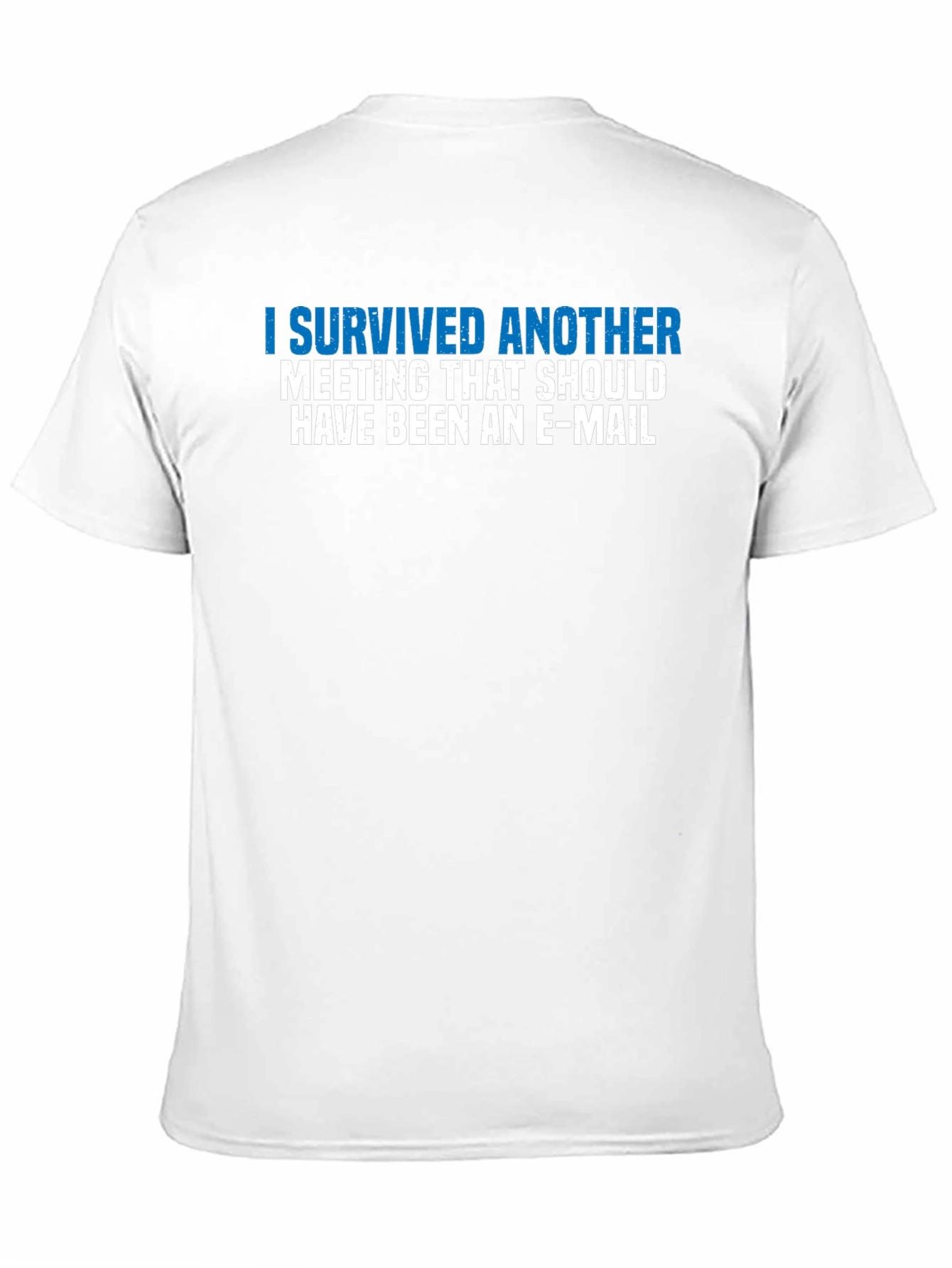 Camiseta Graciosa: ¡Sobreviví Otra Reunión!
