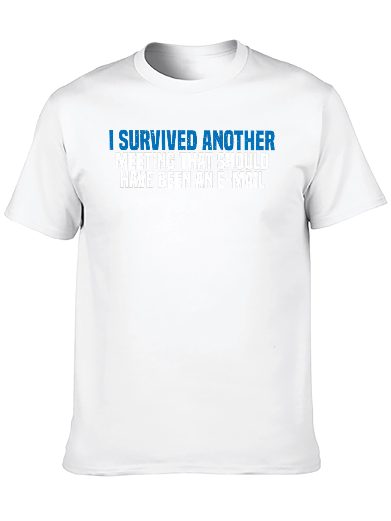 Camiseta Graciosa: ¡Sobreviví Otra Reunión!