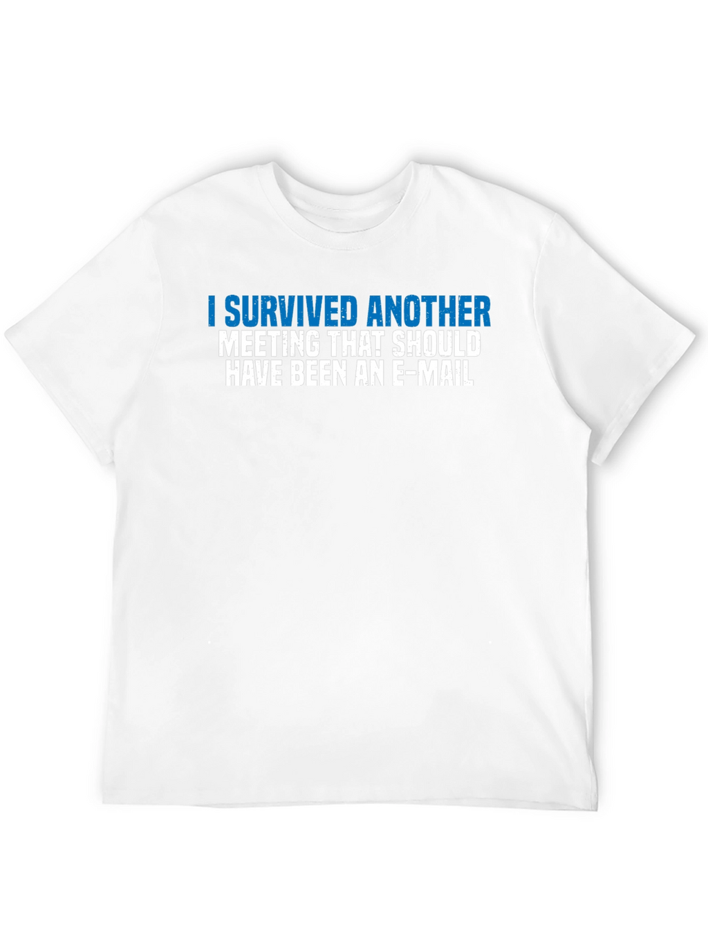 Camiseta Graciosa: ¡Sobreviví Otra Reunión!