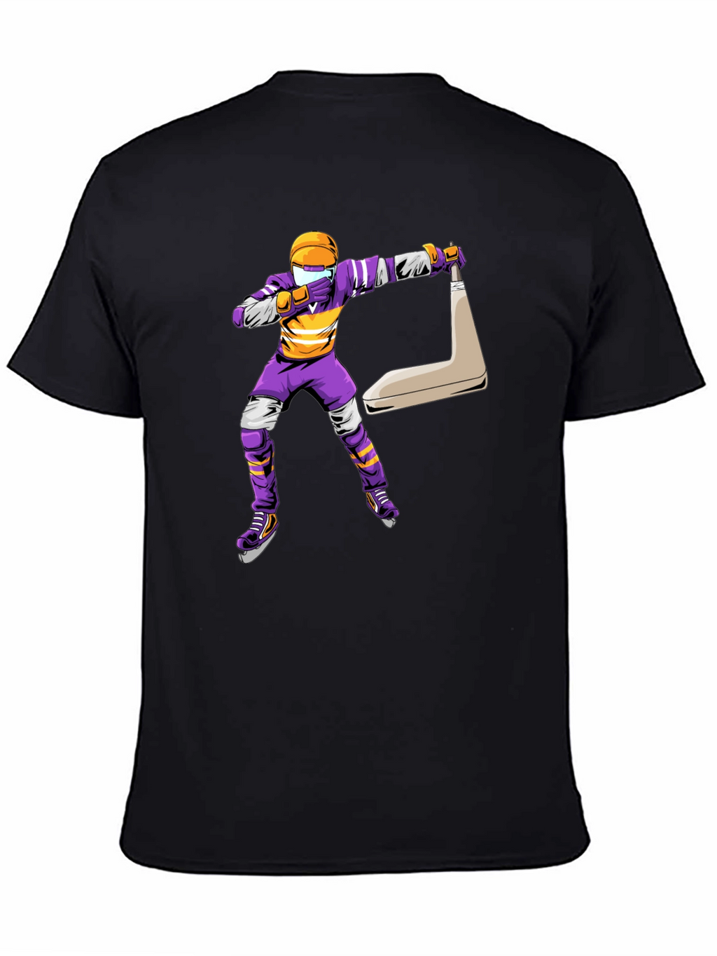 Camiseta Hockey Hielo Diseño Gráfico