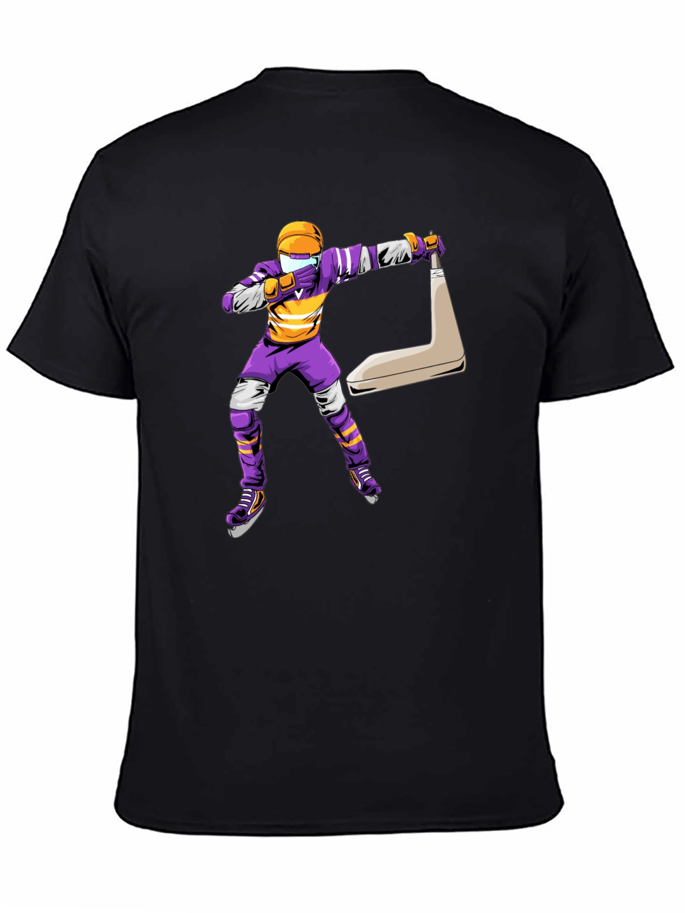 Camiseta Hockey Hielo Diseño Gráfico
