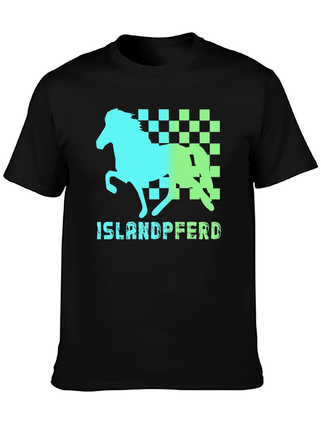 Camiseta Hombre Diseño Islandpferd